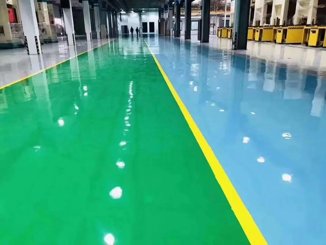 Epoxy floor paint