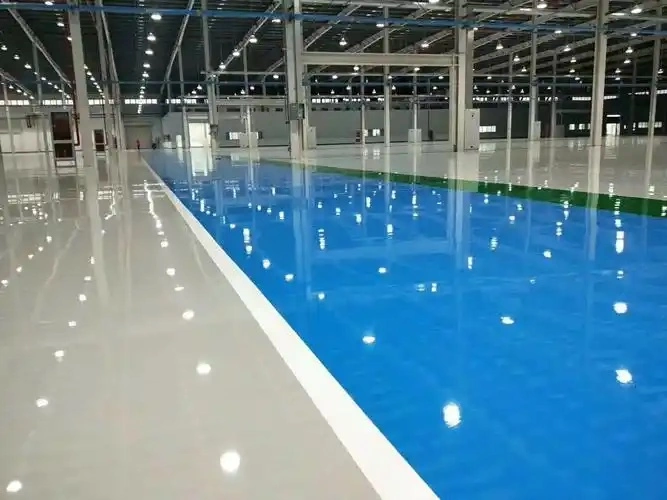 Epoxy floor paint